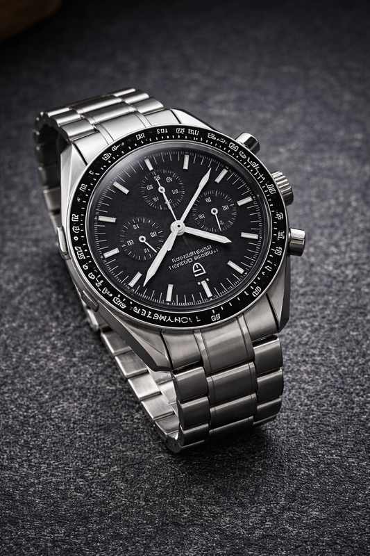 BD Men Silver Stainless Steel Strap Watch